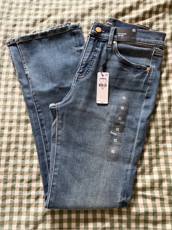 Express Denim - Express 8S Skyscraper Mid Rise Denim Jeans NWT